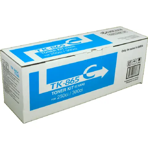 Toner Kyocera TK-865C Cyan do drukarek (Oryginalny) [12k]